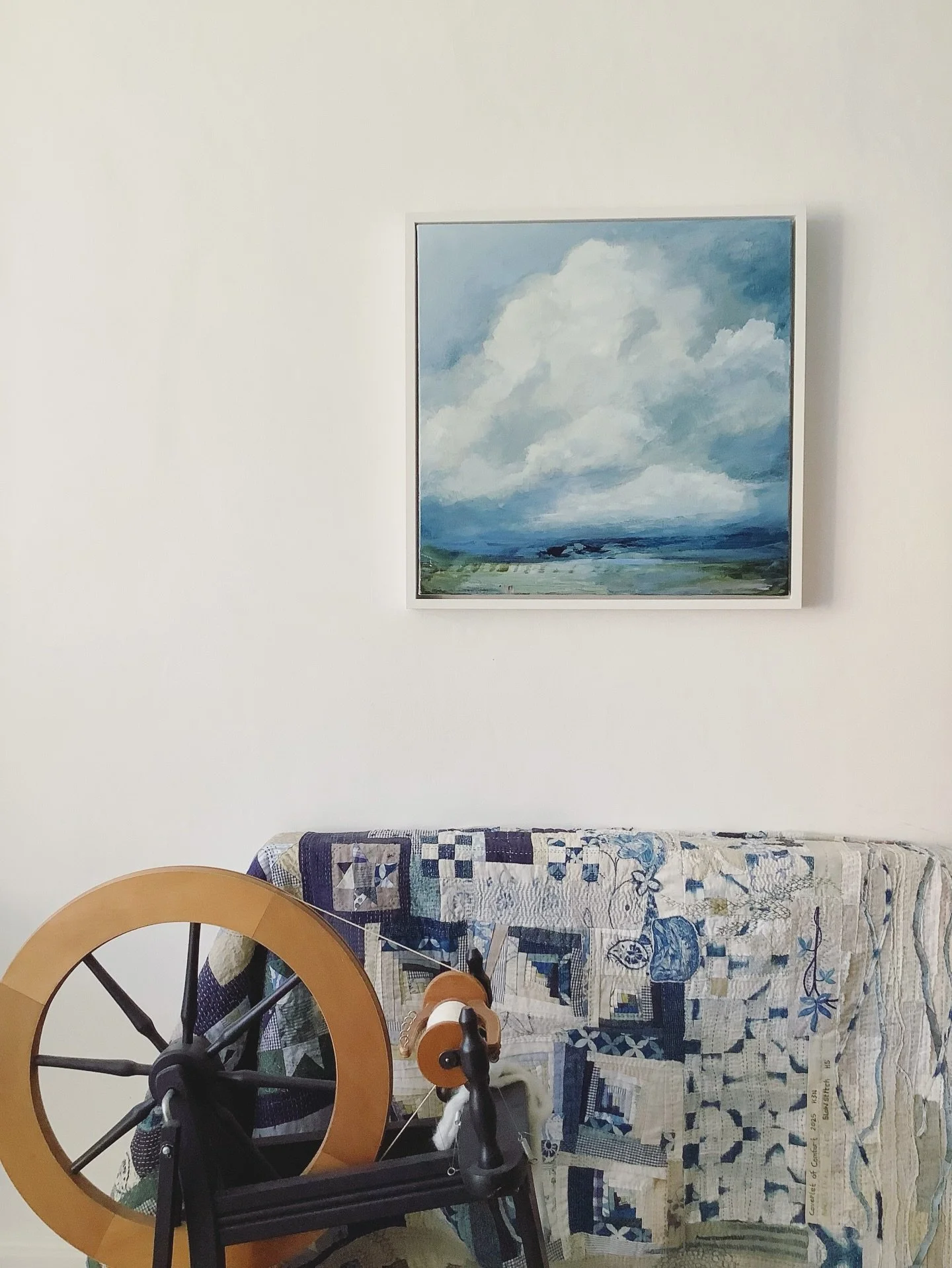 One of my favourites from the new collection has found its temporary home. 

#northnorfolkstudios #paintingsforsale #northnorfolkcoast