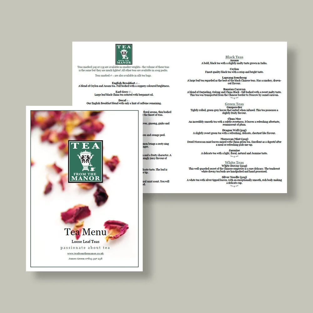 Menu Design
