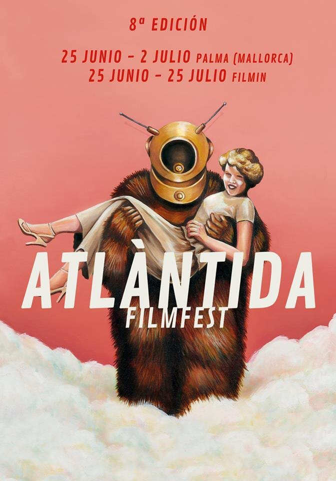 Imagen para la 8ª edición Atlàntida Film Festival, organizado por Filmin, en colaboración con Eduard Bagur.