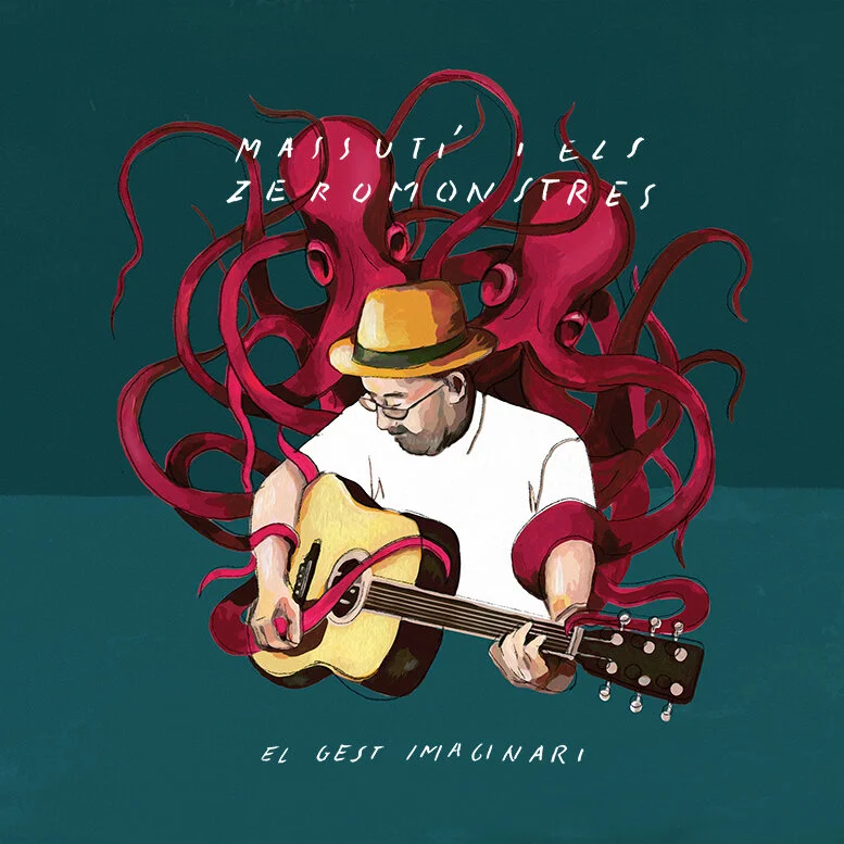 El gest imaginari. Portada per a Massutí i els Zero Monstres, 2019
