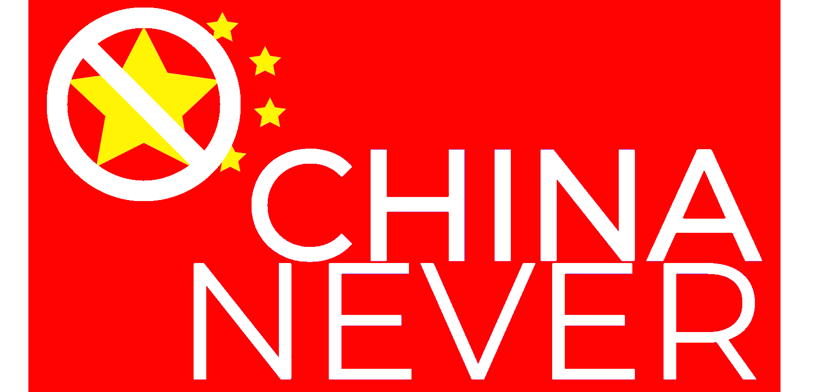 Italiaans Goed opgeleid Overvloedig China Never: Products Not Made In China