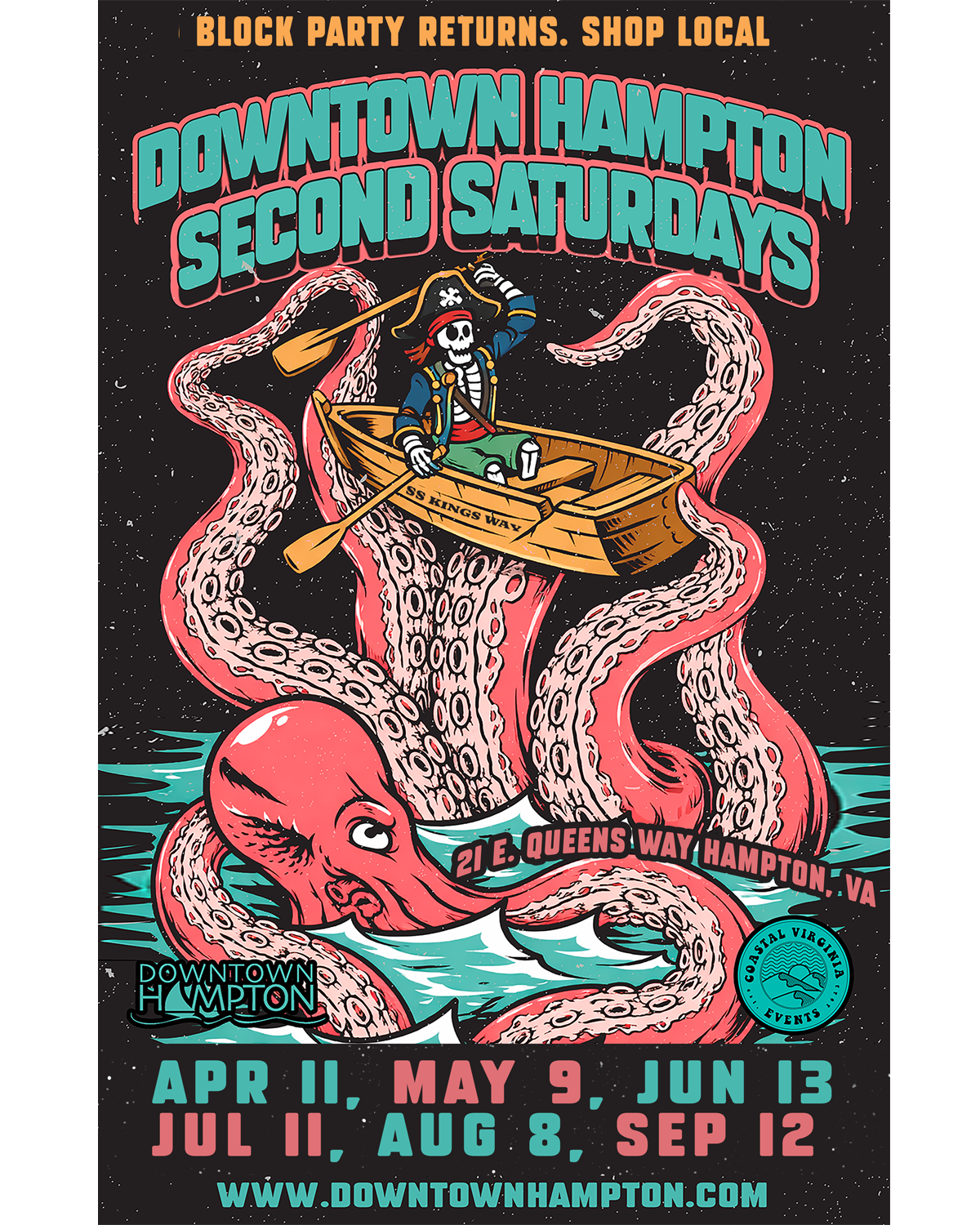 Downtown Hampton Second Saturdays Flea Market