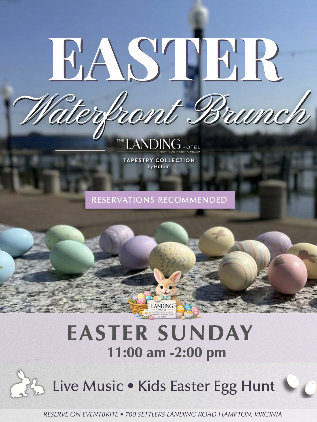 Easter Sunday Brunch at The Landing Hotel