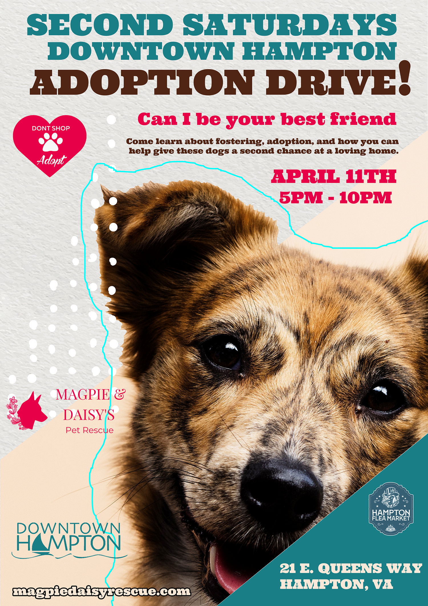 Downtown Hampton Second Saturdays Flea Market