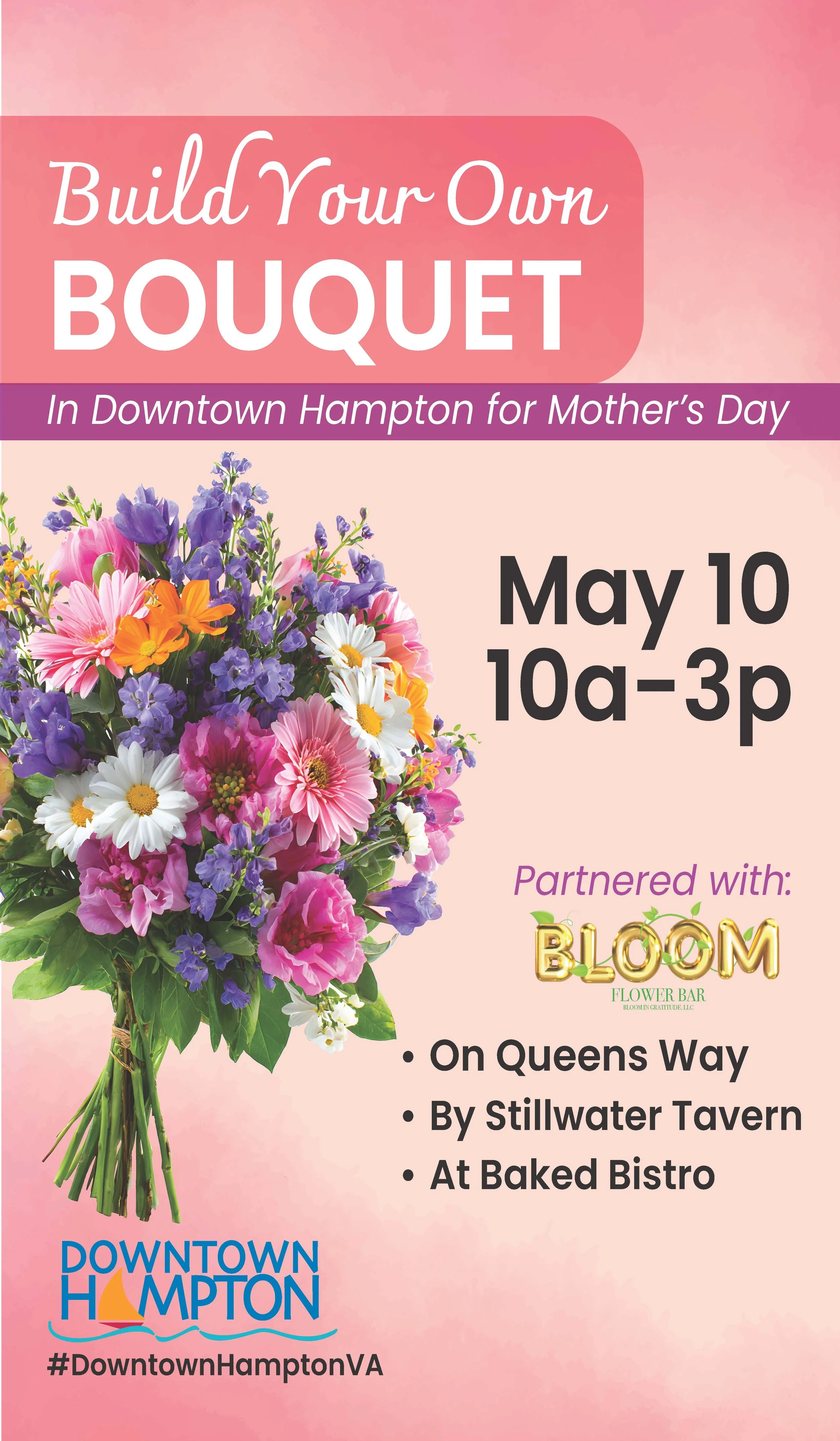 Mother’s Day Build Your Own Bouquet