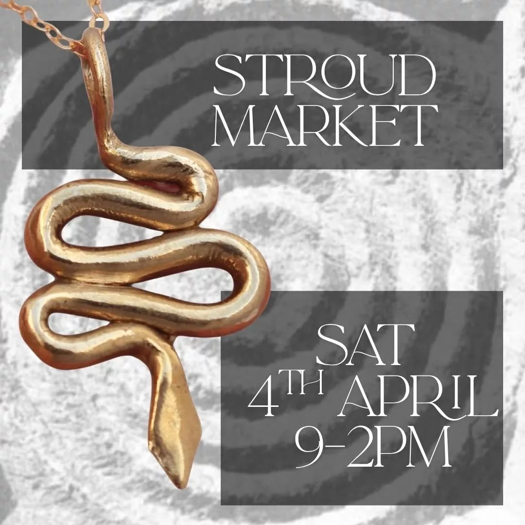 See you there lovely people!! 

#strouddesigner #stroudfarmersmarket #snakejewellery #goddessjewellery #snakelove