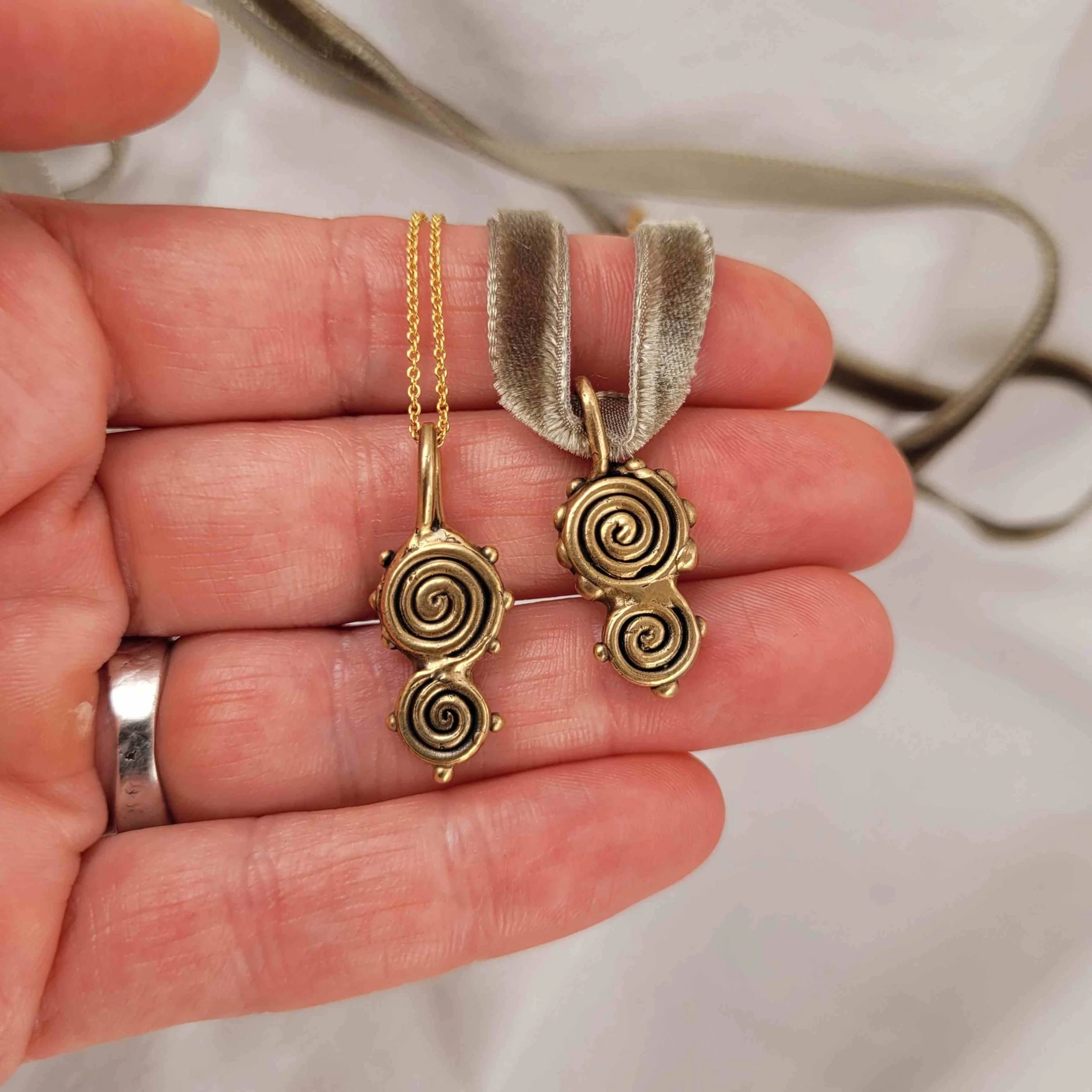 Double spiral bronze pendant 6 (1).jpg