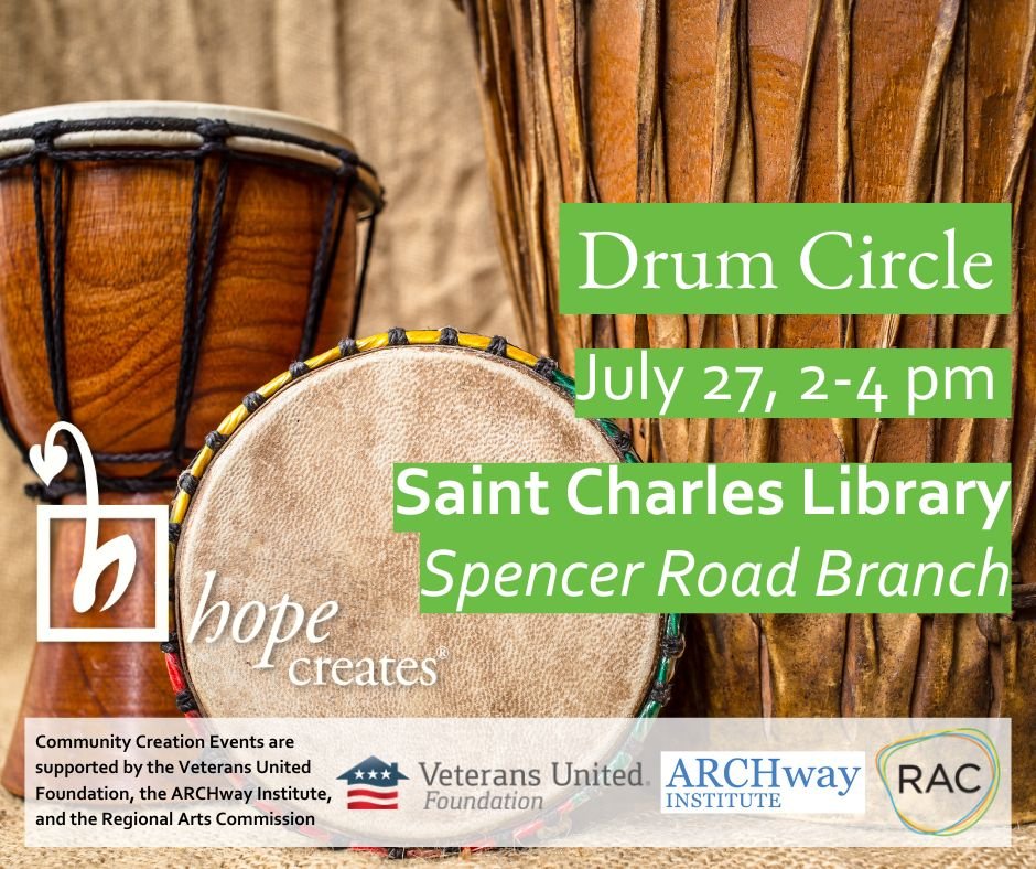 July Community Creation Event - Drum Circle