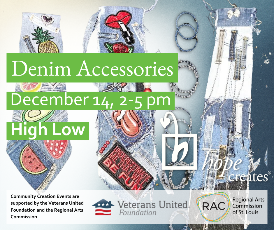 December Community Creation Event - Denim Accessories