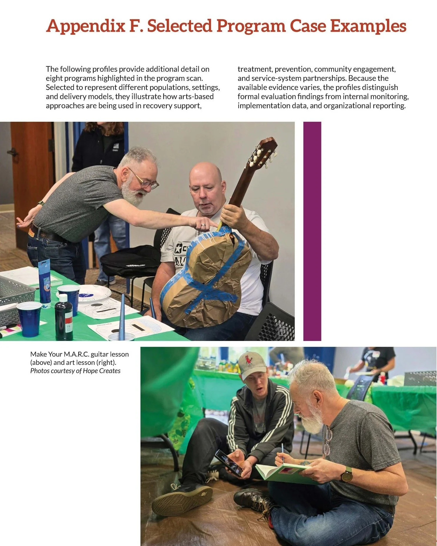 We're thrilled to be included in the National Endowment for the Arts report, "Arts-Based Approaches to Countering the Opioid Crisis: New and Expanded Evidence." We know our work makes a difference, and we're grateful for it to be recognized
