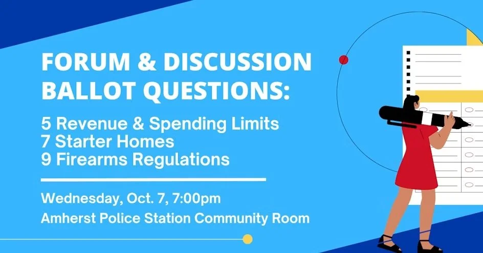 Monthly Meeting and Ballot Question Forum