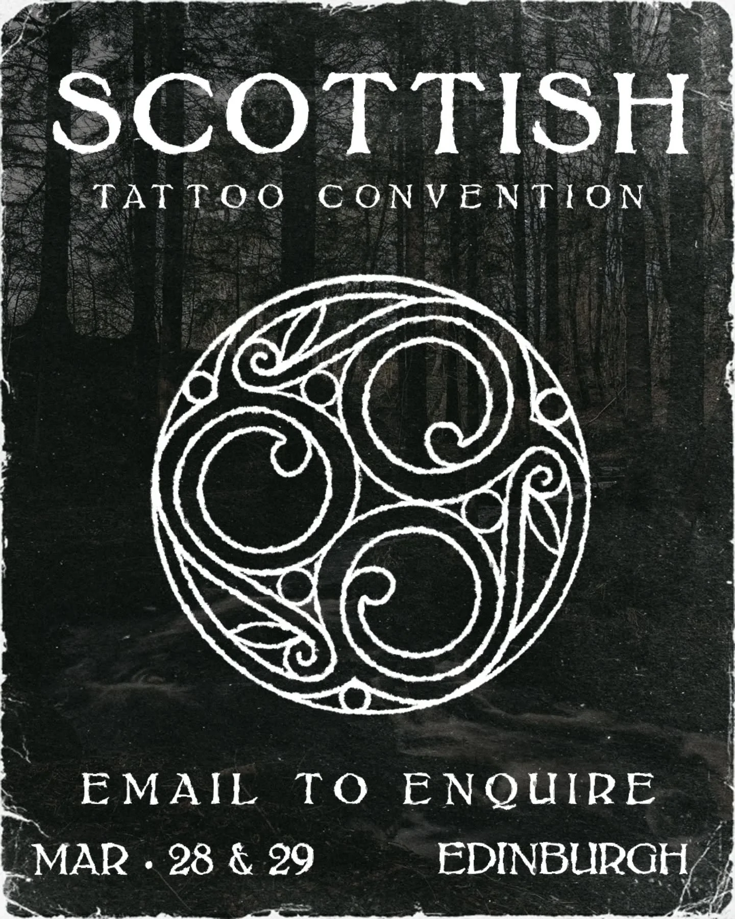 @scottishtattooconvention
Edinburgh, UK
MAR 28 &amp; 29
Email to enquire
jessijamestattoo@gmail.com 
//
#celtictattoo
#dotworktattoo
#pictishtattoo