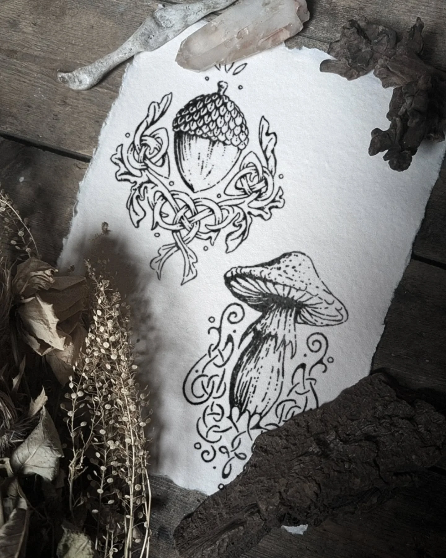 Some new smaller designs that I have available, I have a few smaller appointments dotted through the next couple of months which I'd love to fill with some smaller Celtic pieces. If you'd like to give one of these guys a home (or have a different ide