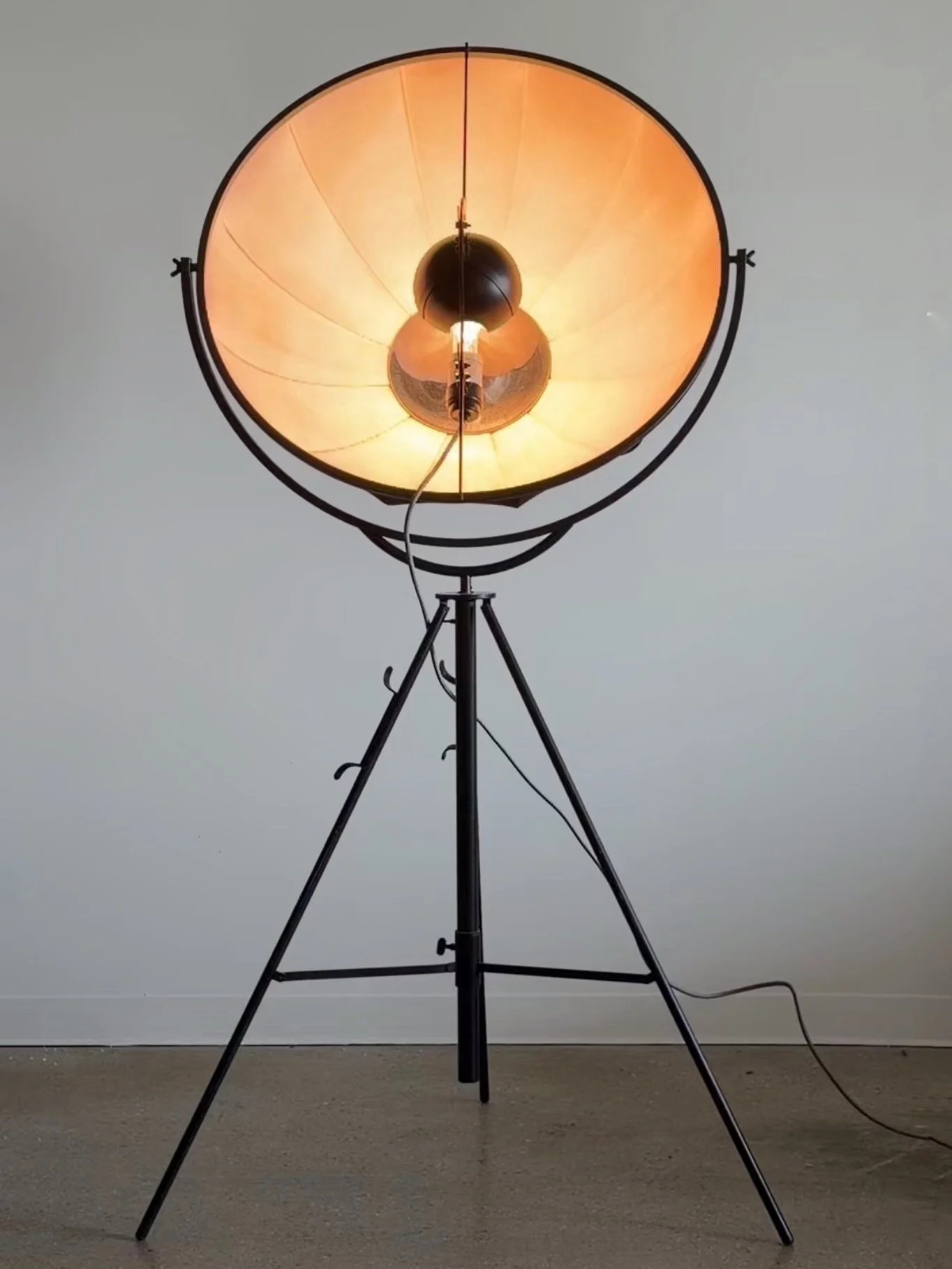 Fortuny Floor Lamp by Mariano Fortuny for Pallucco