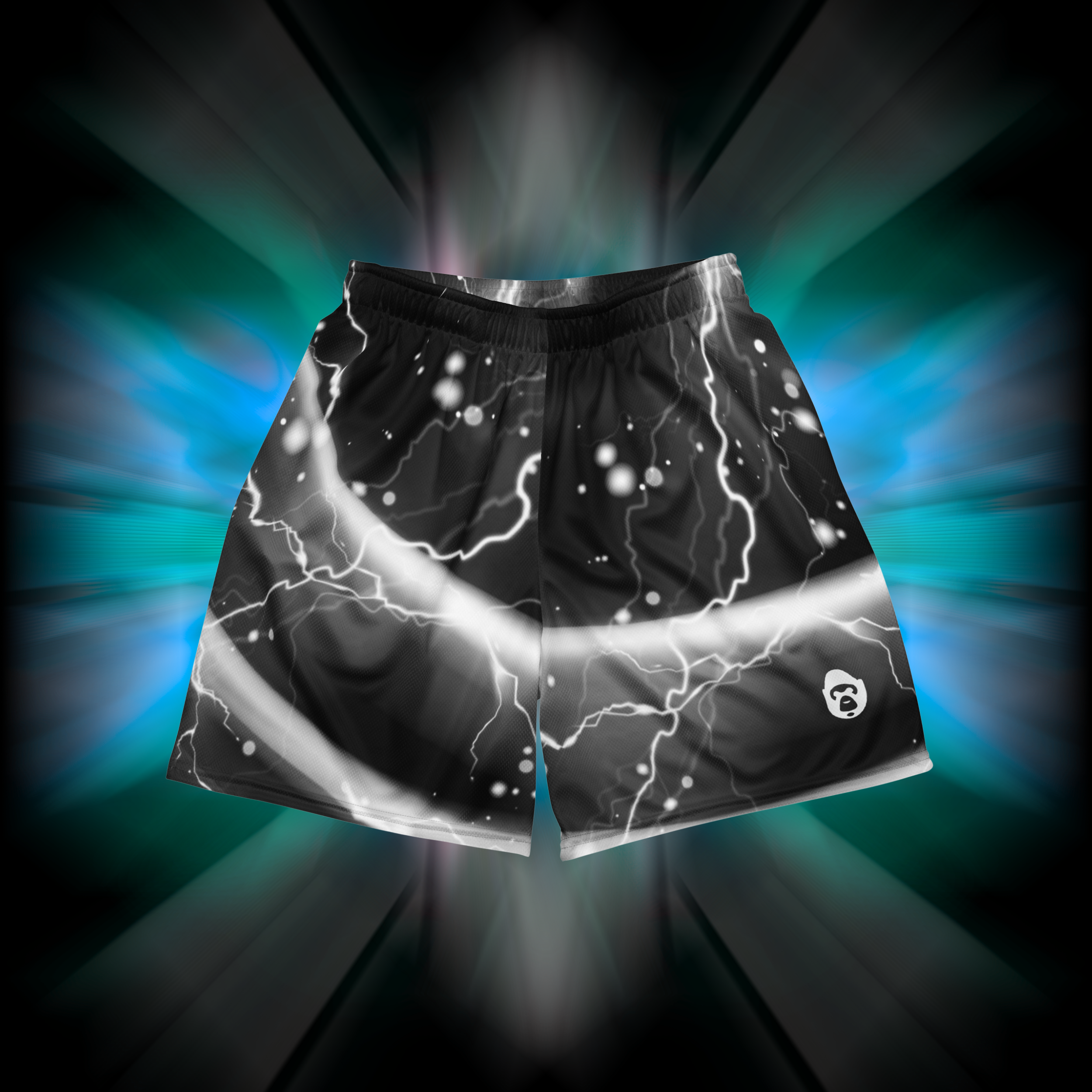 Gogeta Shorts Black