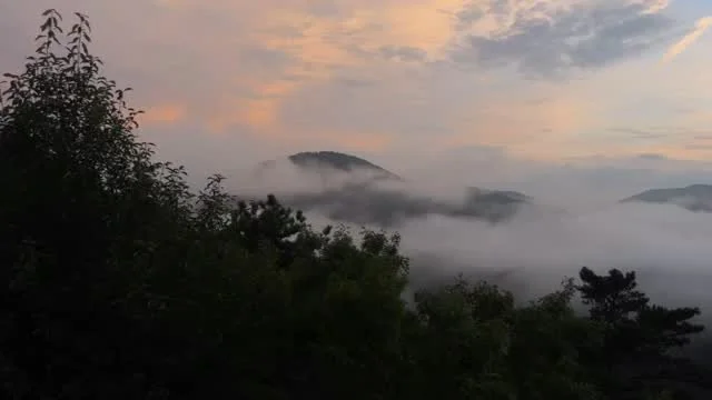 Haze over Brindle.