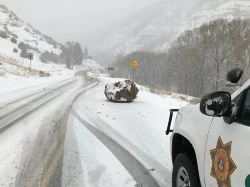 ‘Large Boulder the Size of a Small Boulder’ by Caspar Bryant