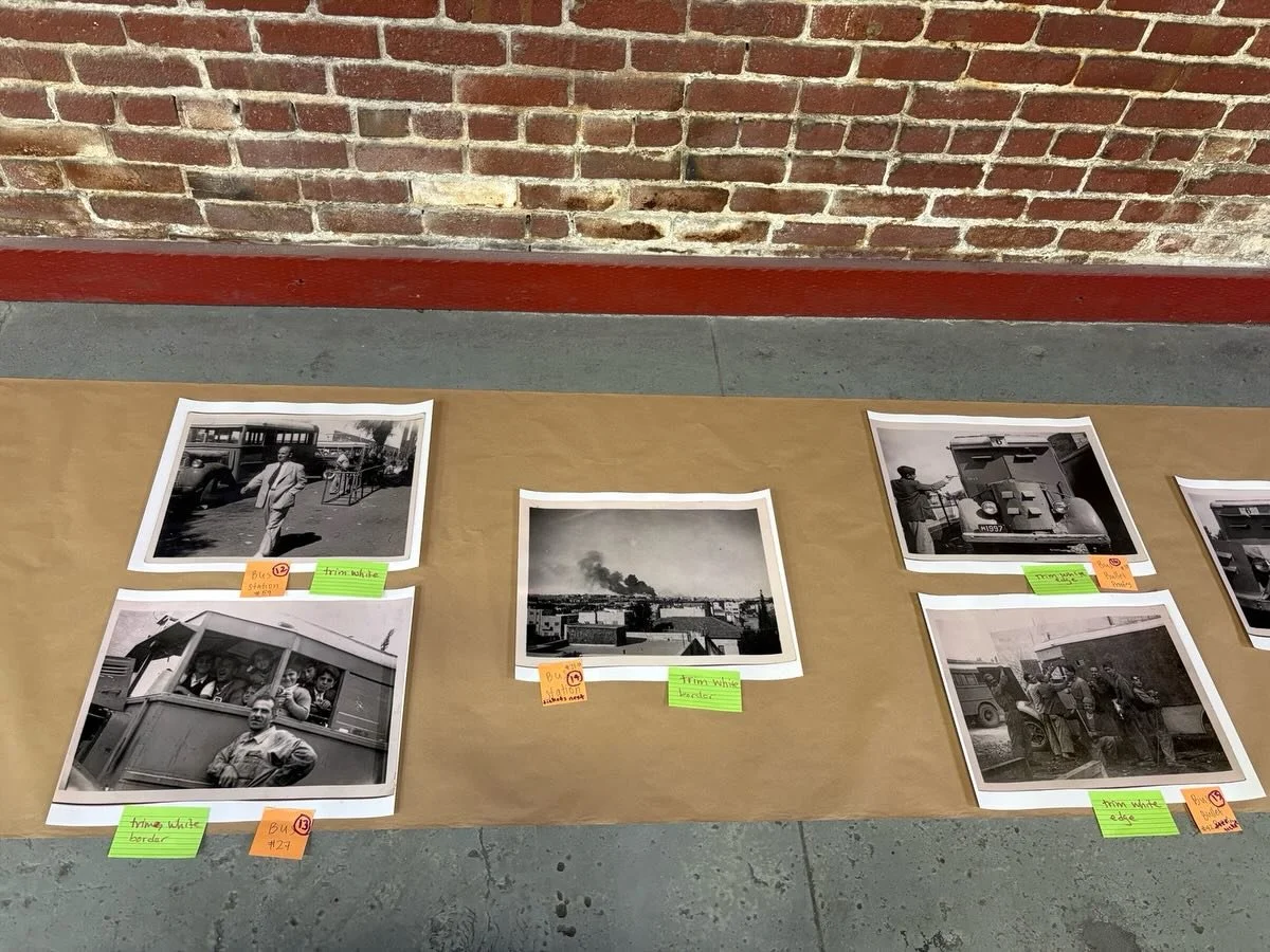 We are hard at work preparing to welcome you to the opening of Jerusalem through the Seams of Memory here next week. The intensification of imperial warfare and genocidal violence has prevented the amazing curators of our exhibit from joining us in p