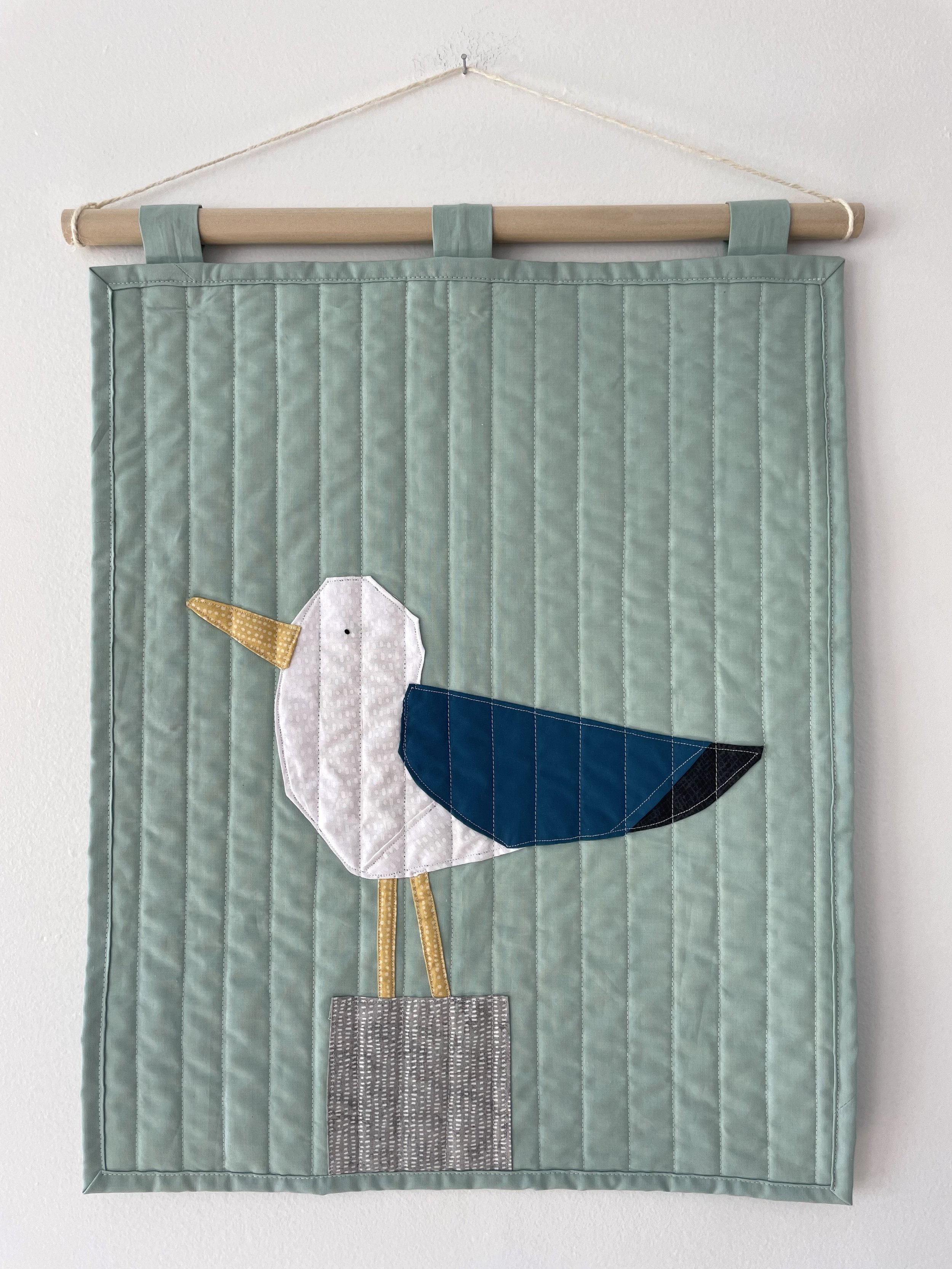 Seagull 2 Hanging Quilt