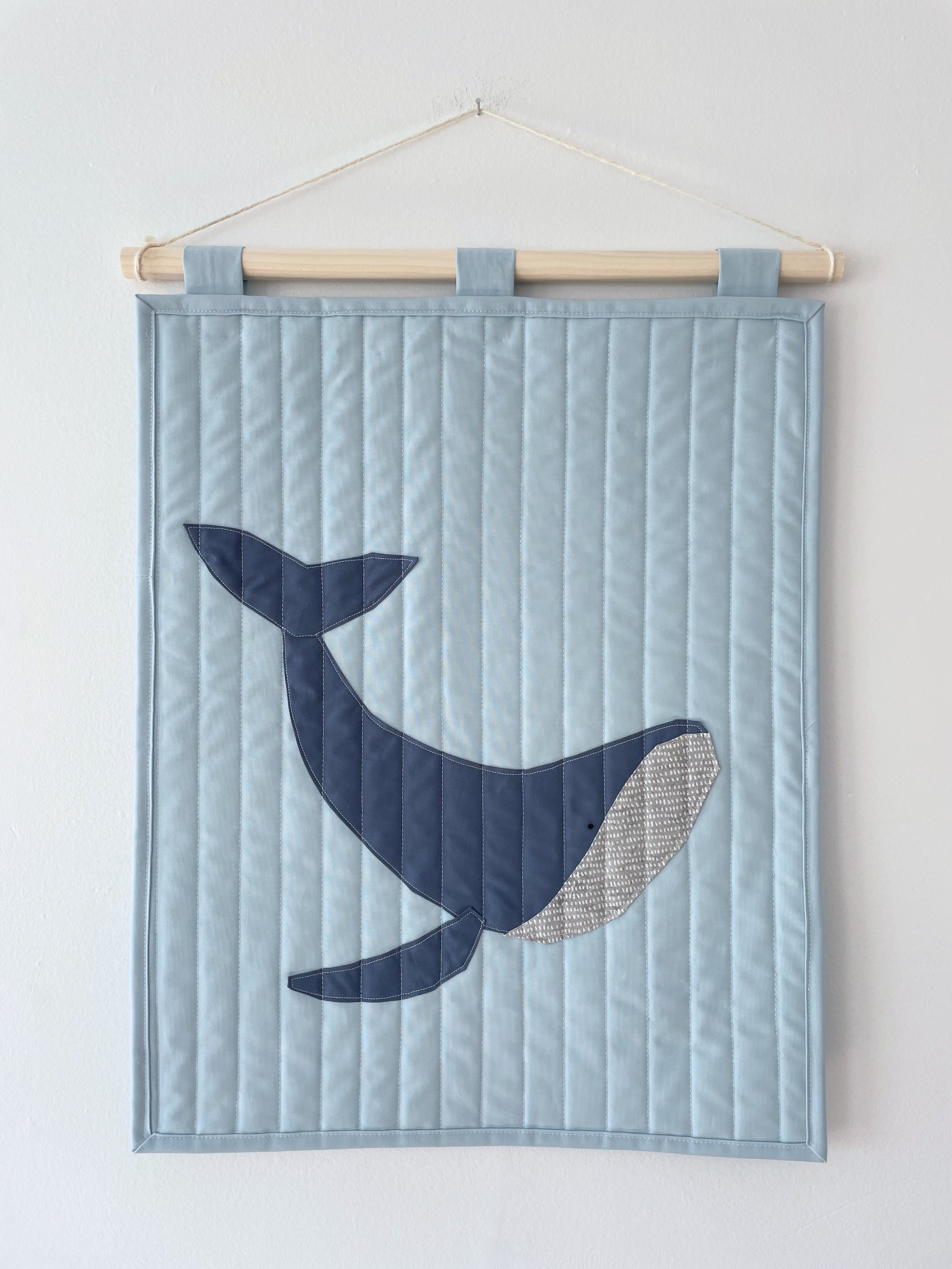 Whale 1 Hanging Quilt