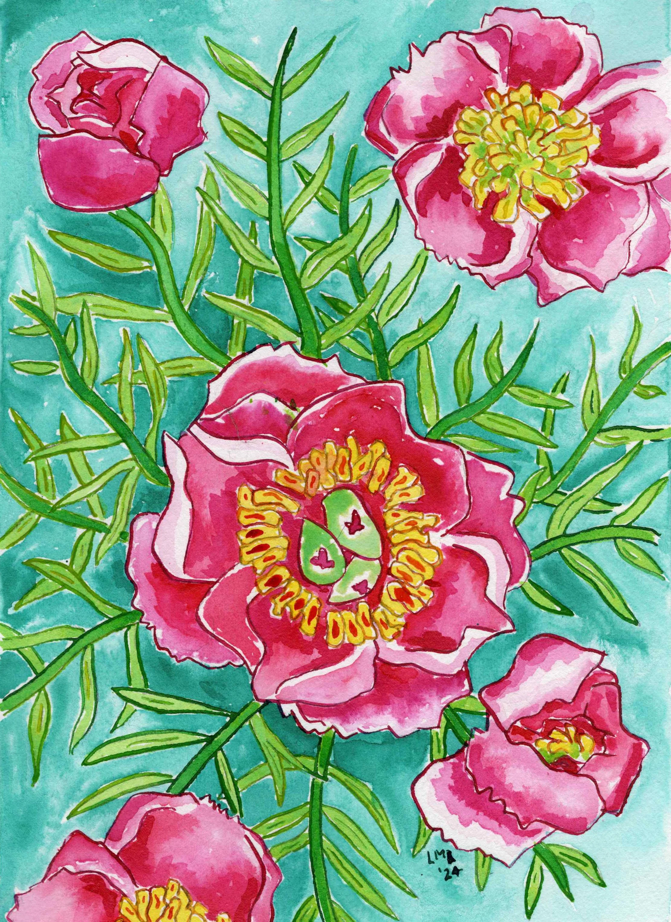 Fern Peony