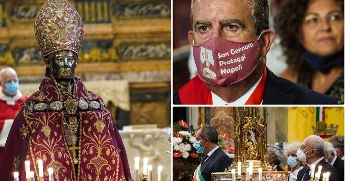 San Gennaro, il popolo spera che spazzi via la pandemia come fece secoli fa