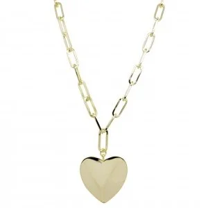 Paper Clip Gold Necklace Warren James Paper Clip Ladies Gold