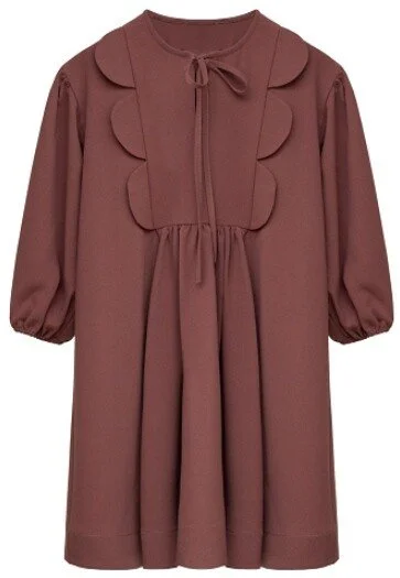 scalloped trimming flowy dress.jpg