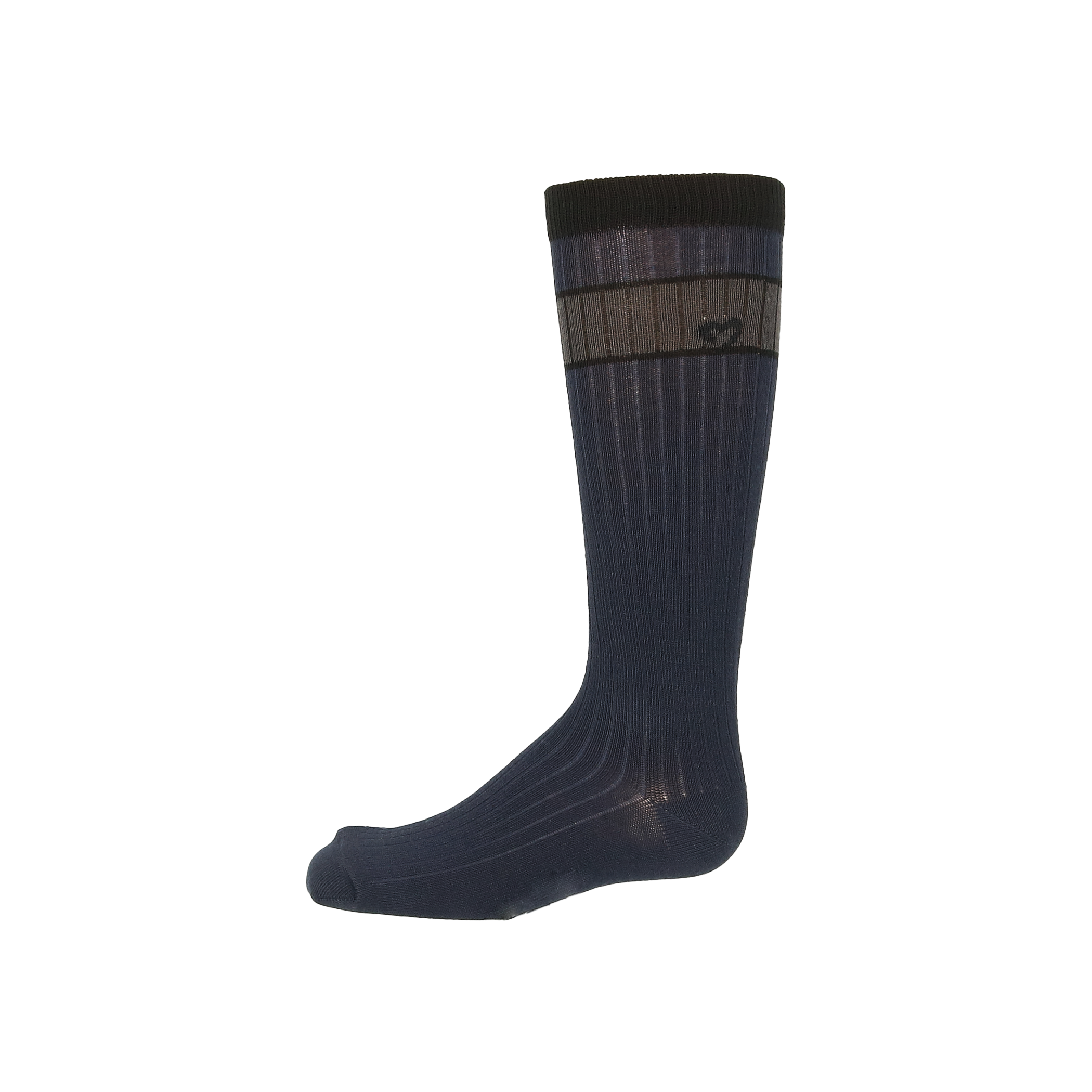 Heart Doodle Knee Navy.png