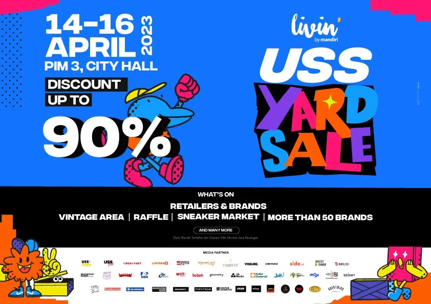 Tahun Ke-3 USS YARD SALE, Kembali Suguhkan Diskon Besar-besaran