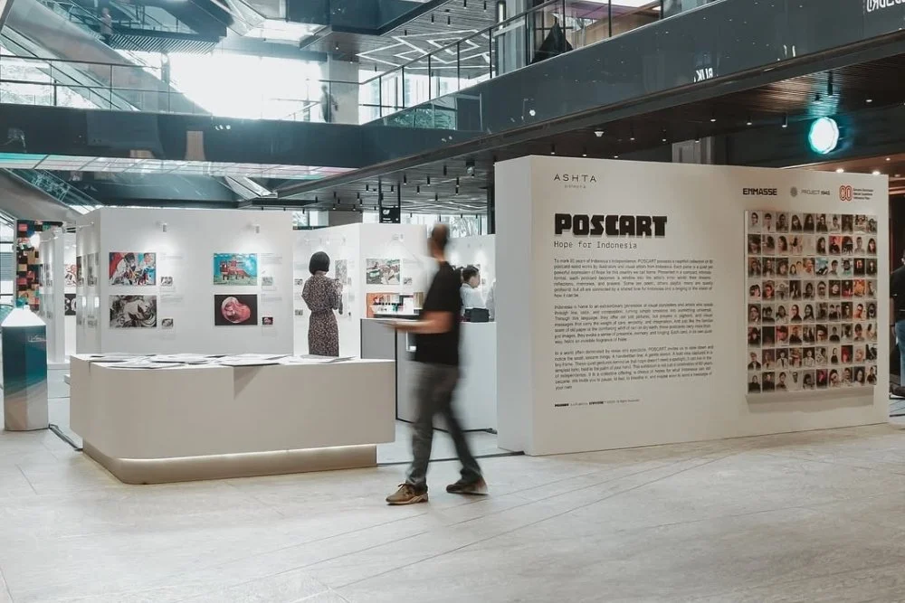 POSCART: Pameran Seni Kartu Pos dari JICAF yang Rayakan Kolaborasi, Inklusivitas, dan Medium Klasik