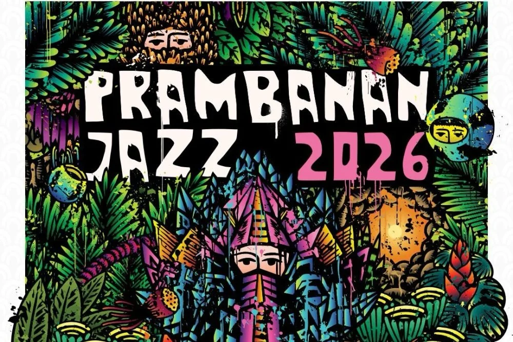 Musik Bertemu Seni & Budaya: Eko Nugroho Angkat Memori Sungai Code di Prambanan Jazz