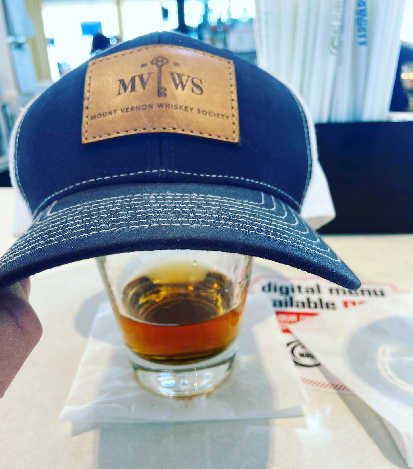 Airport rules apply.  No time for a mimosa or Bloody Mary.  Just the good stuff, and this is some smooth @knobcreek before a flight.