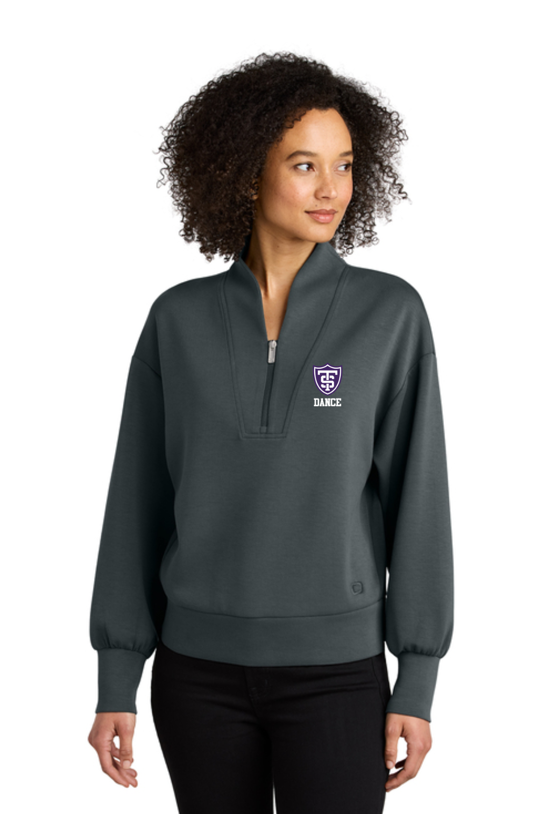 Ladies Boxy 1/4 Zip