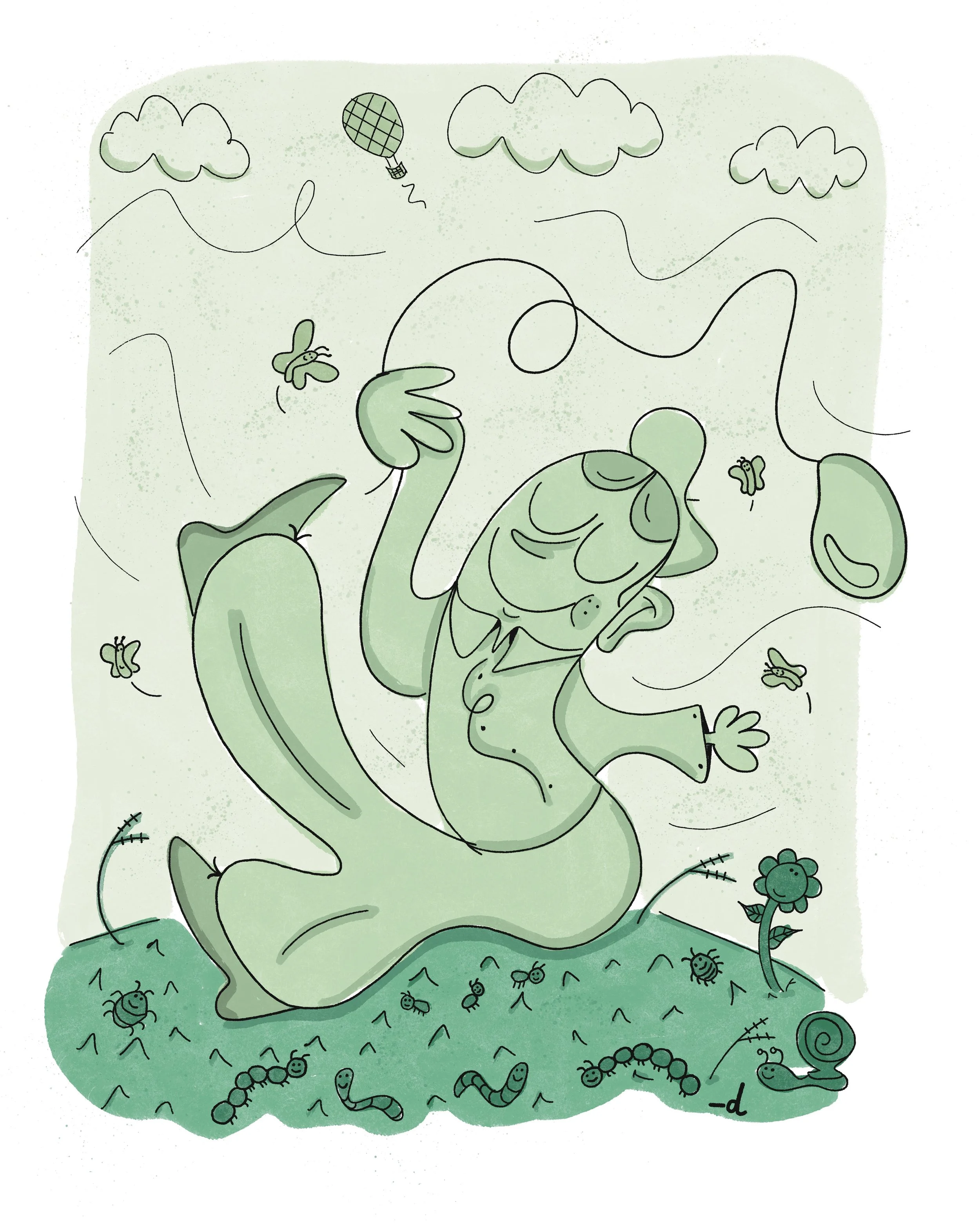 A Spring day.
