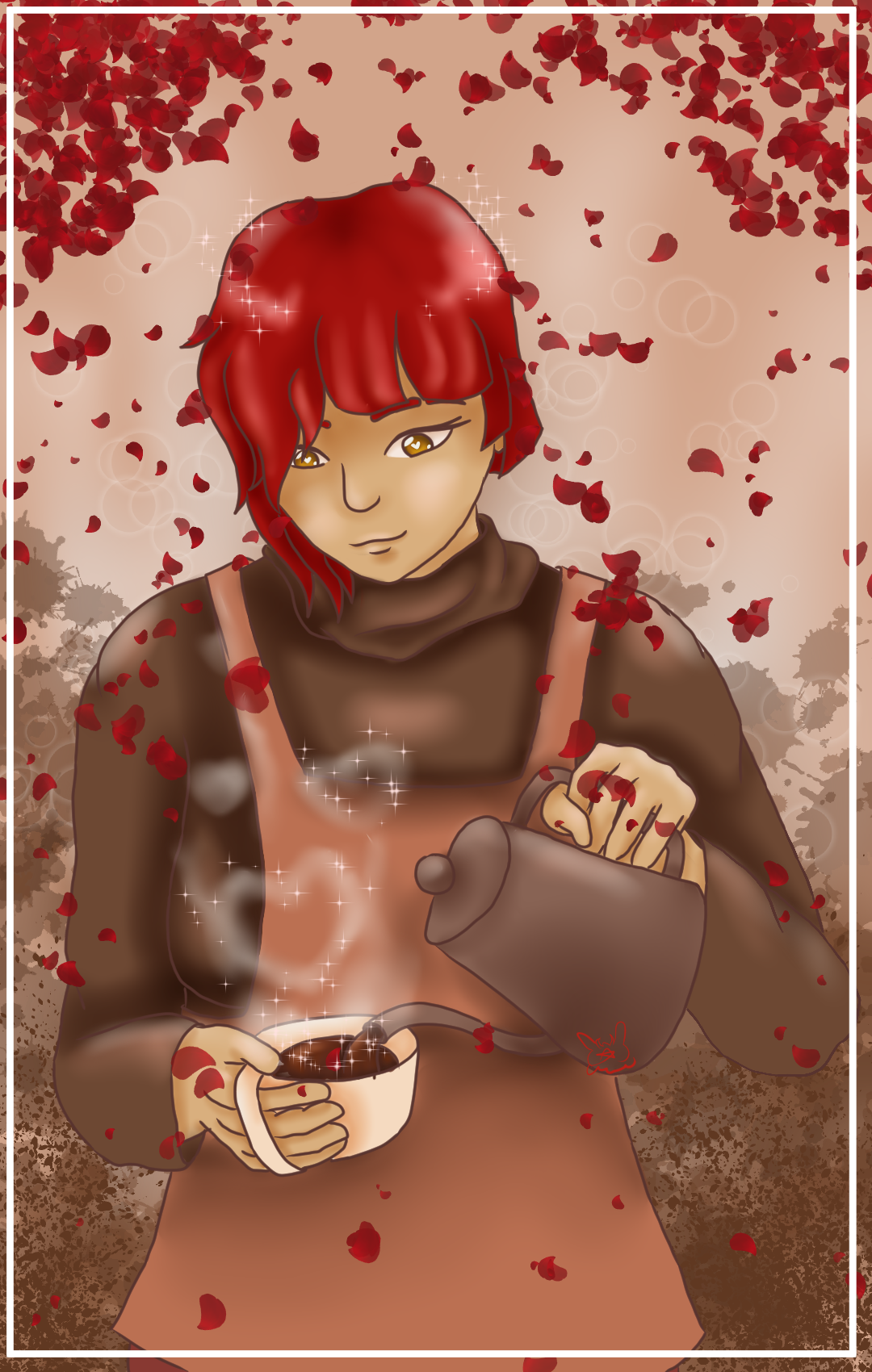 “Ruby’s Latte” by Lusist of SeaSlugStudios.