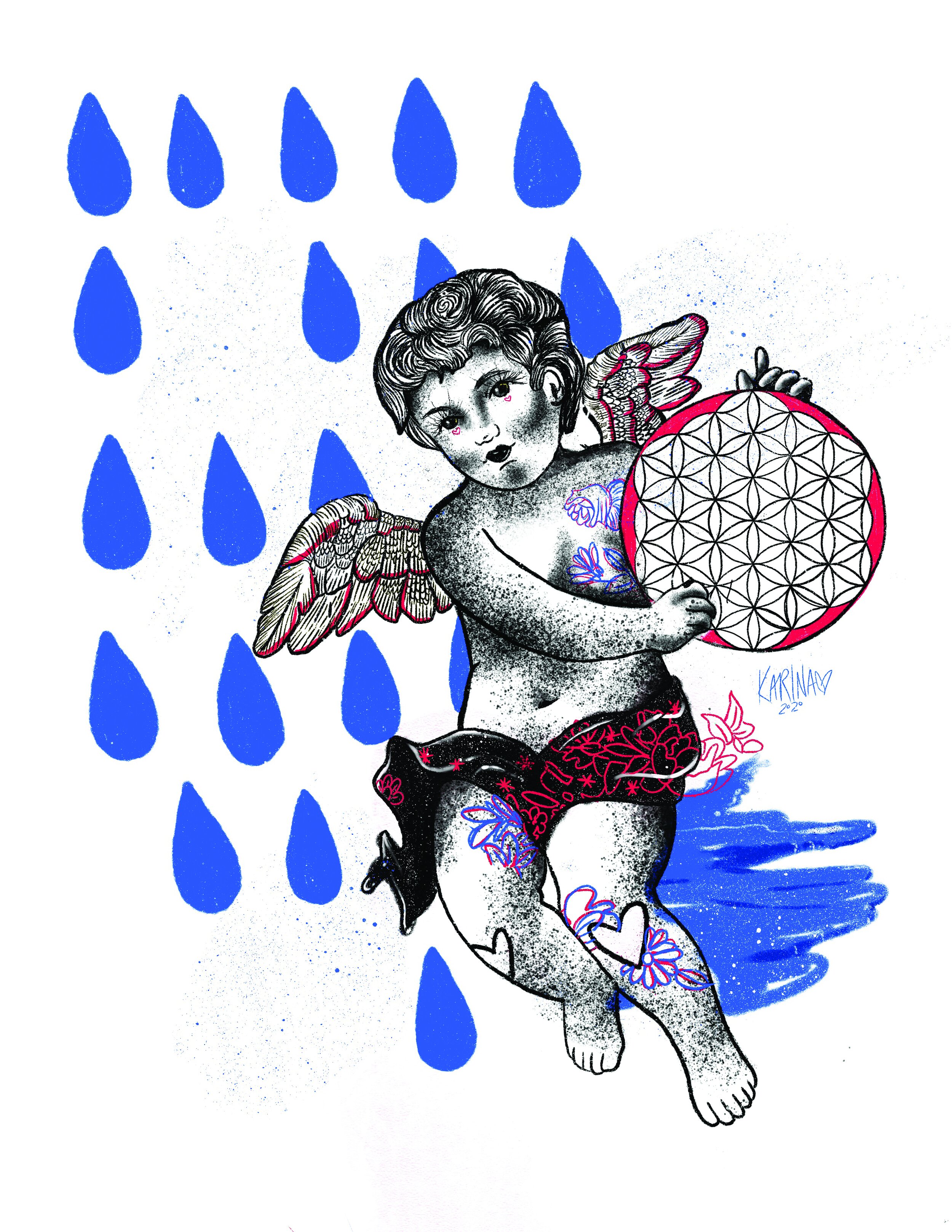 Watering the Flower of Life