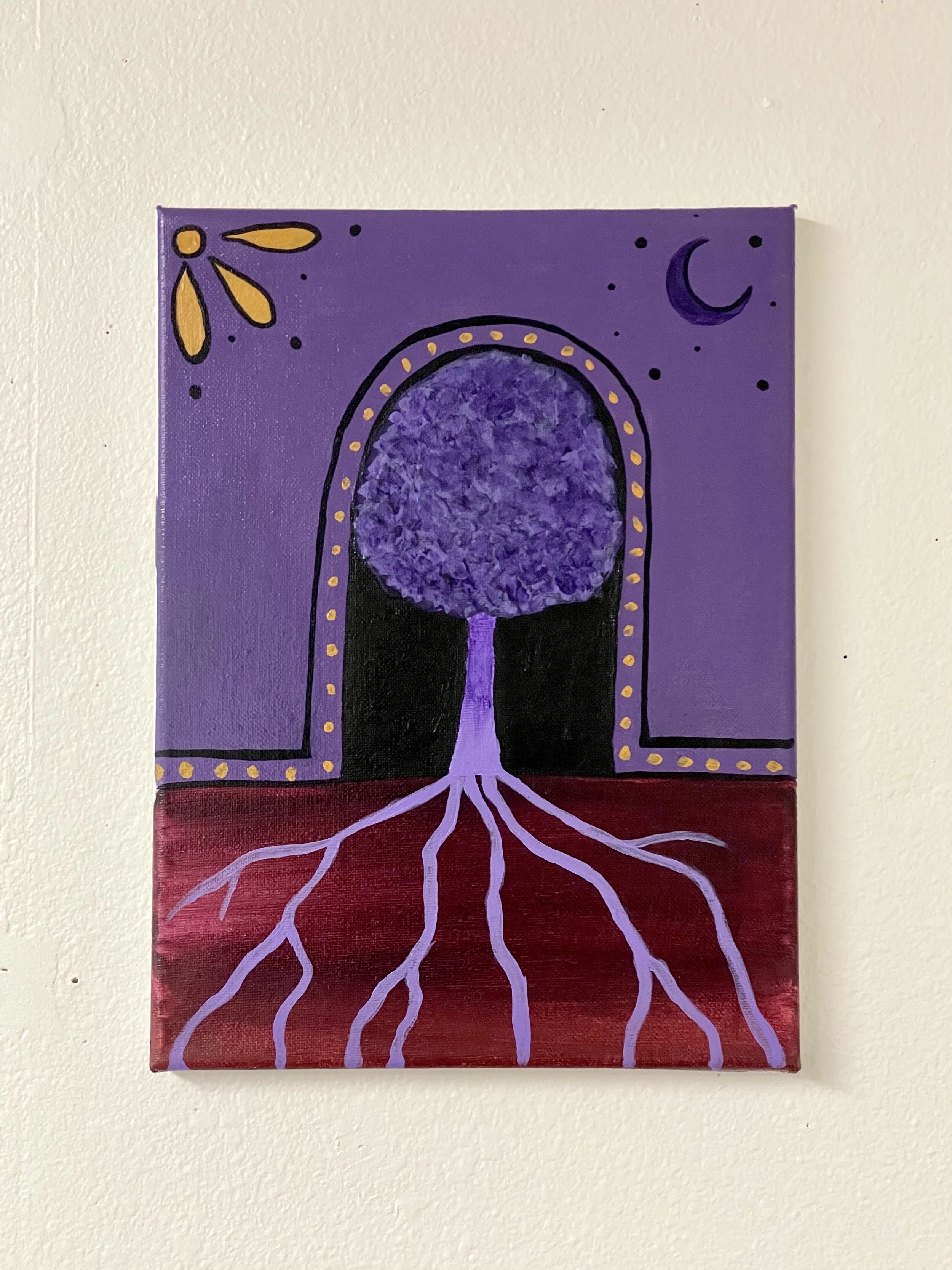 Mi Raiz 02 (2021) 9x12"
