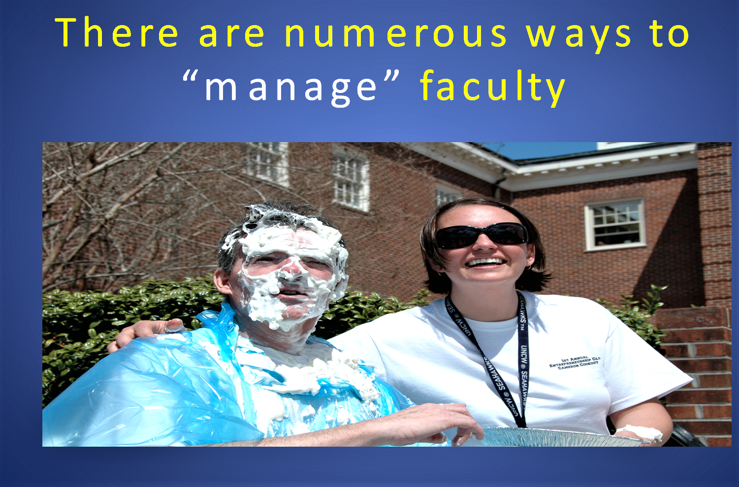 Steve in a fundraiser for cancer