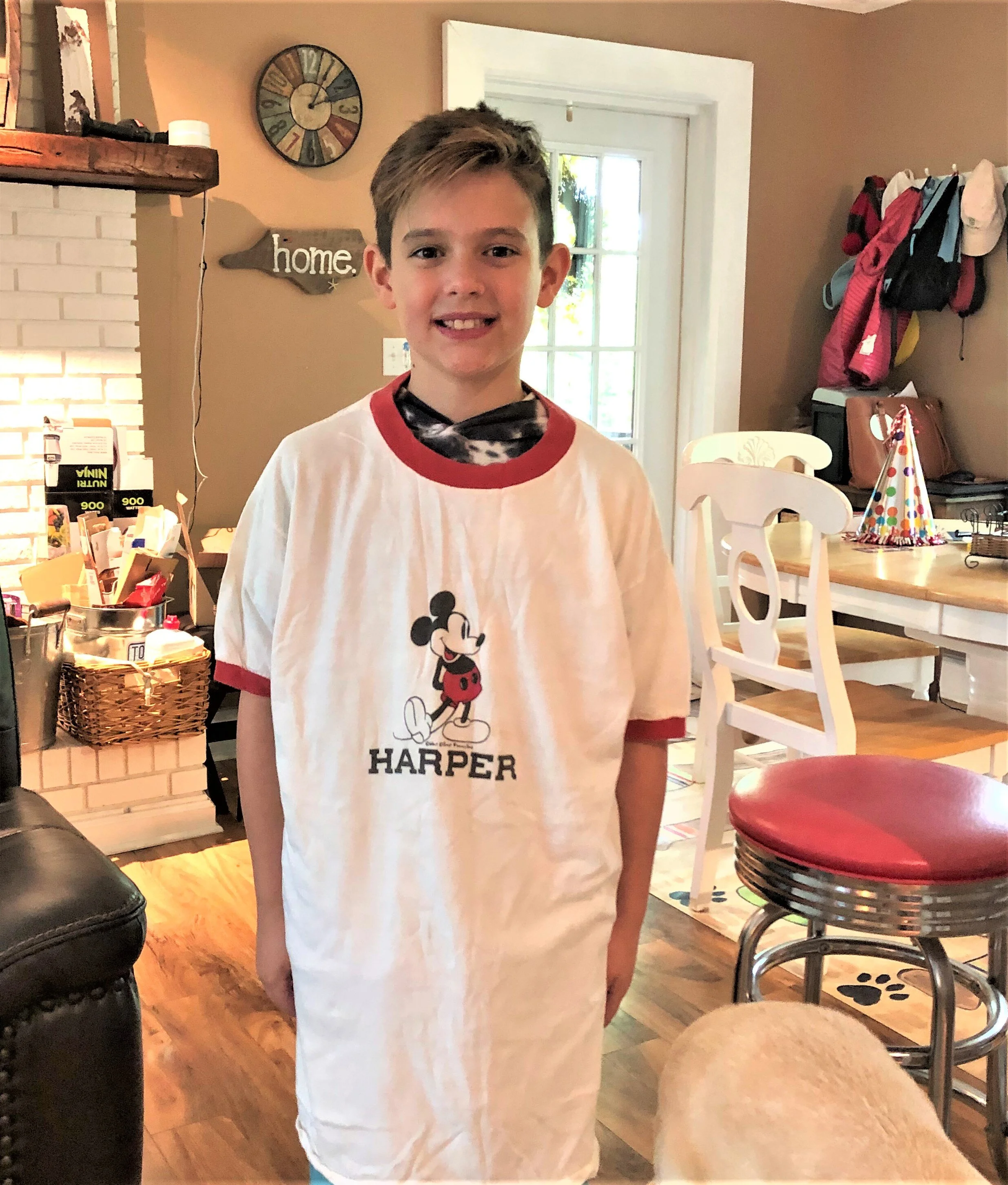 Steve's grandson Coale Harper