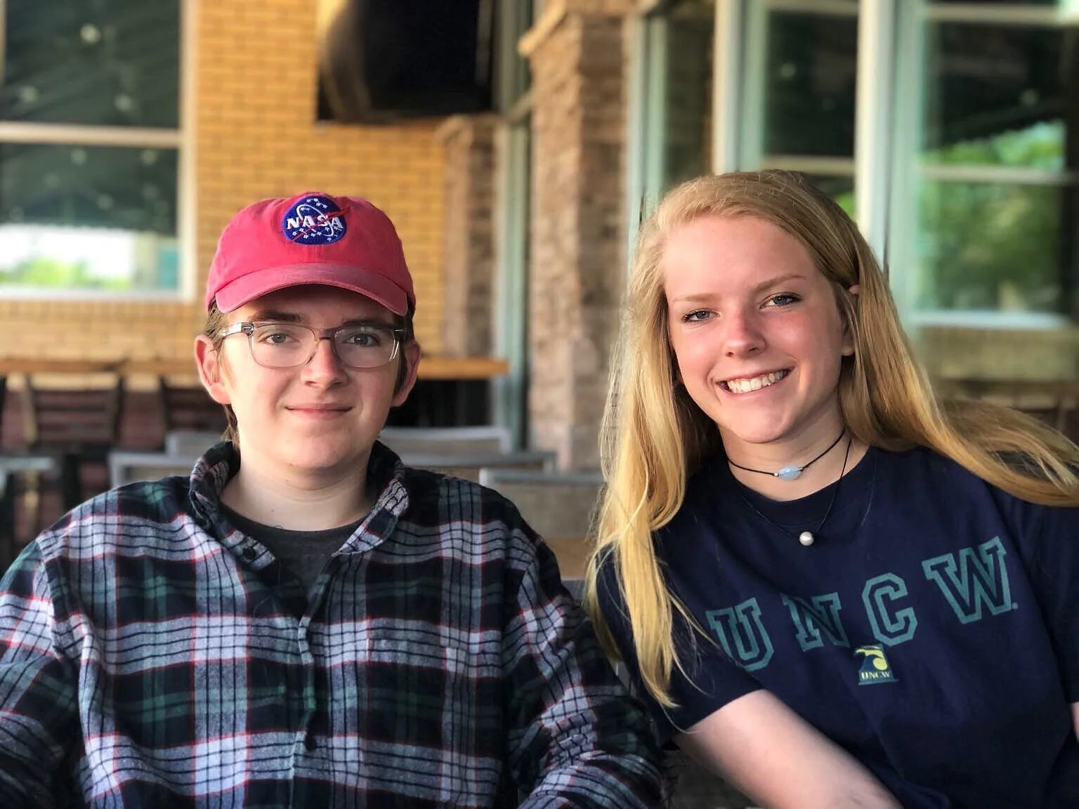 Grandson Jack and granddaughter Carly. around 2018.