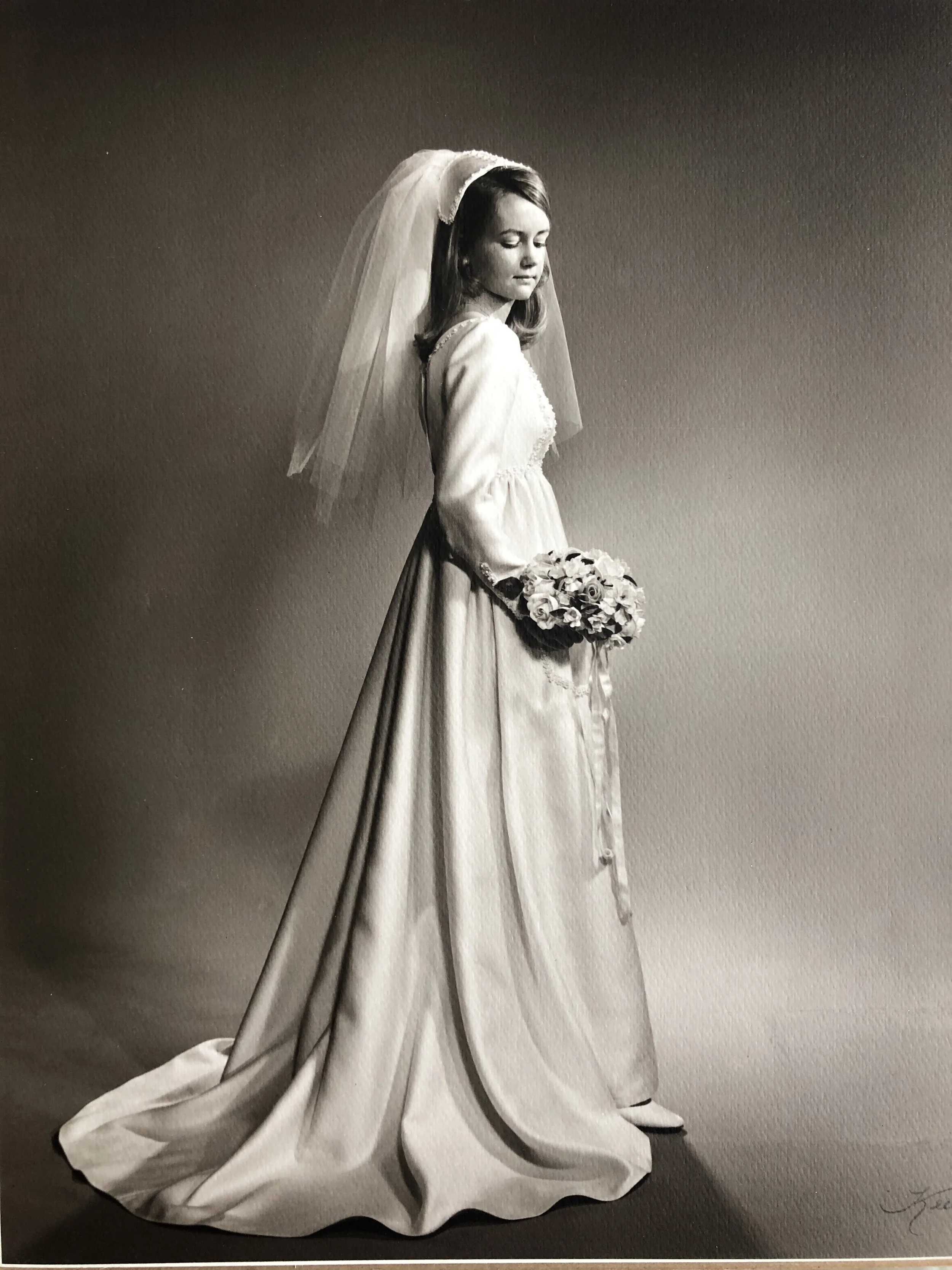 Marshall's wedding picture