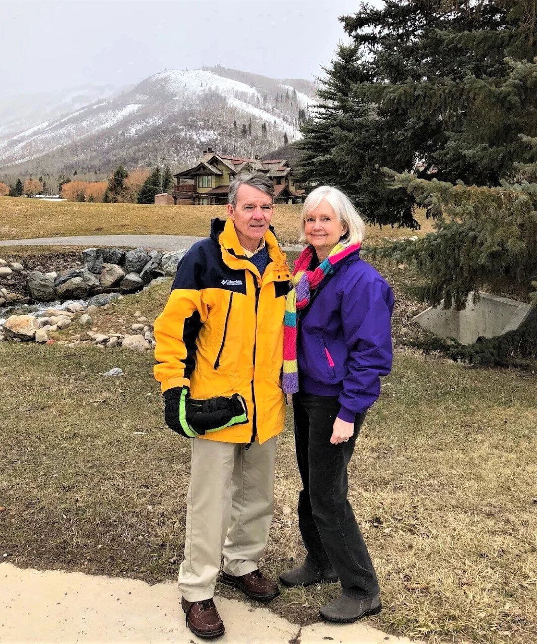 Steve and Marshall at Park City Ski Resort in 2018