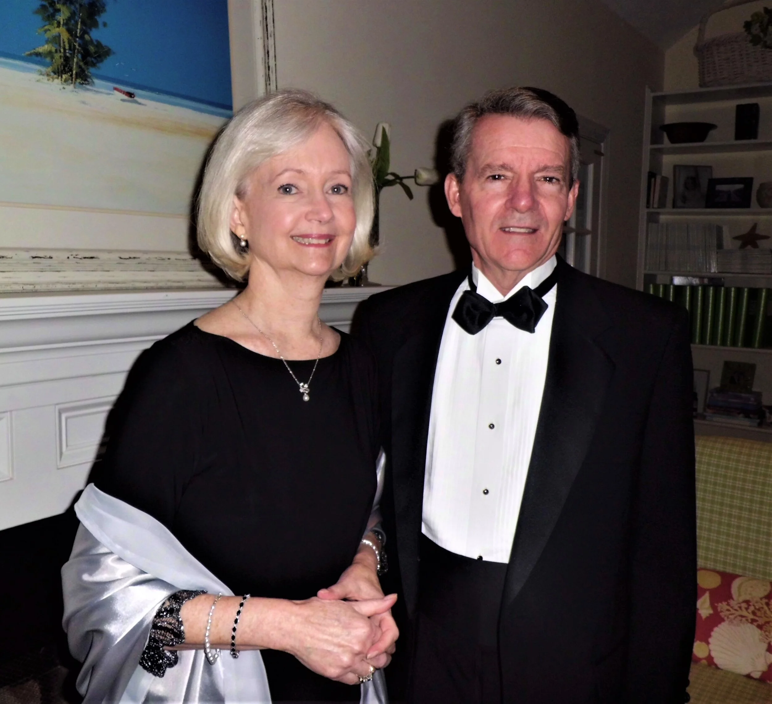 Marshall and Steve before a friend's gala party