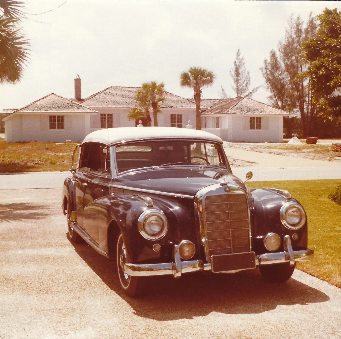 Old Blue 1955 Mercedes
