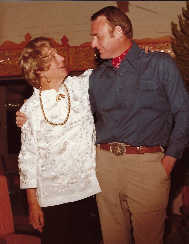 Margaret with her son Charlie