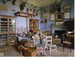 Calke Abbey interior - home of Sir John Harpur (born 1546)  and others