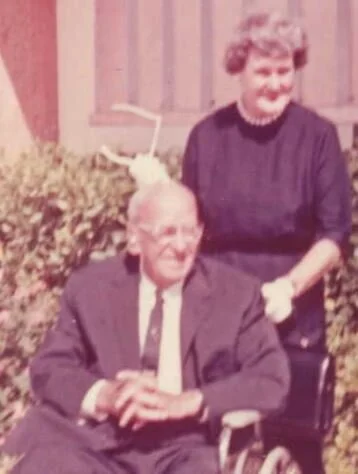 C.B. Little (1872-1966) and Aunt Fern