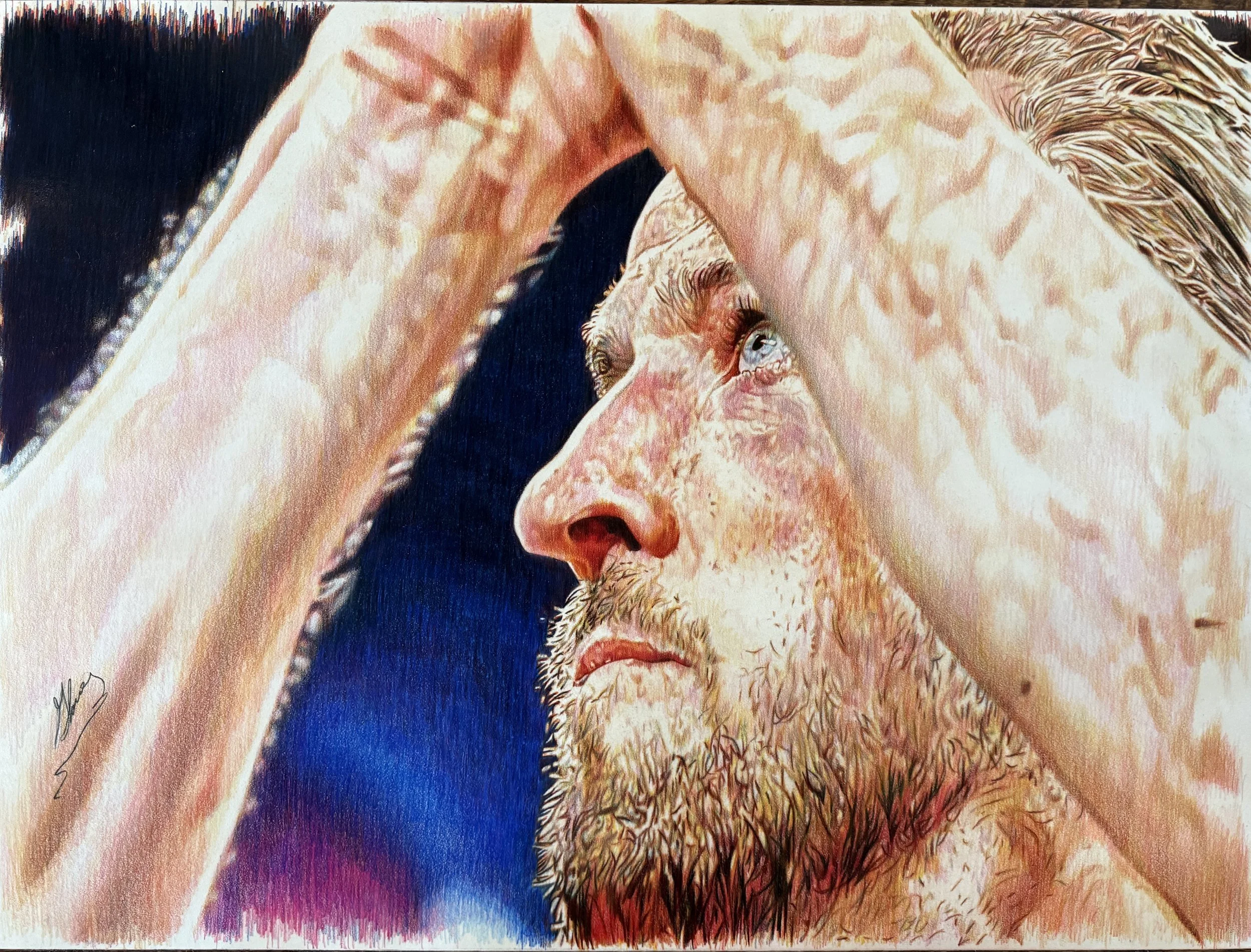 Harry Kane, England Soccer
Colored Pencil
30” x 40”
Available