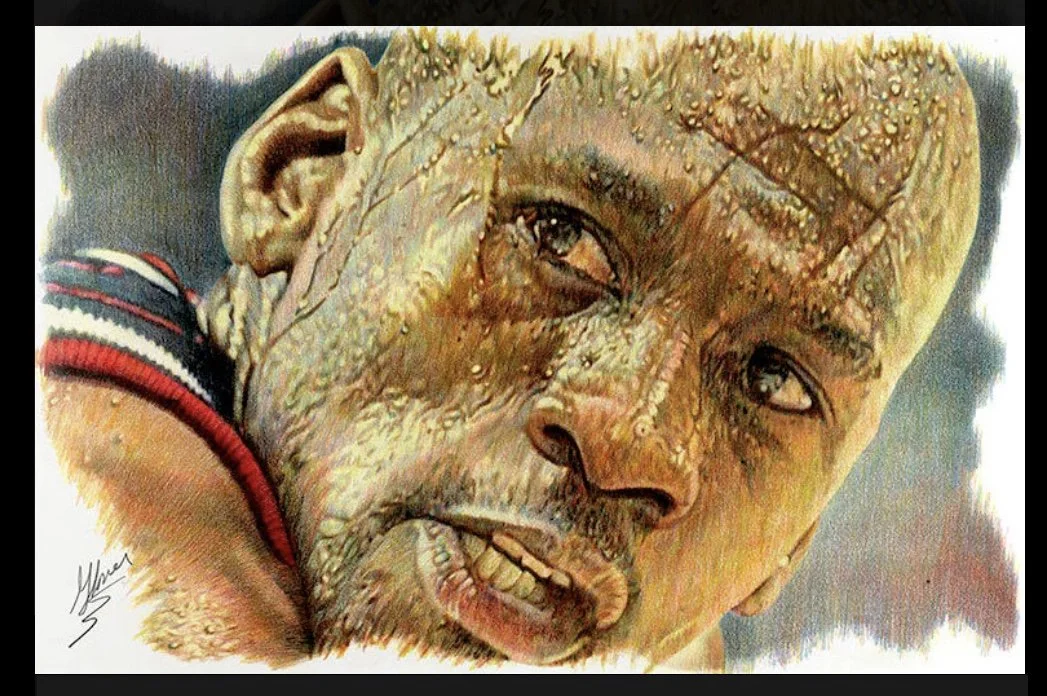 Michael Jordan close up
Colored Pencil 
19” x 29” 
Sold
